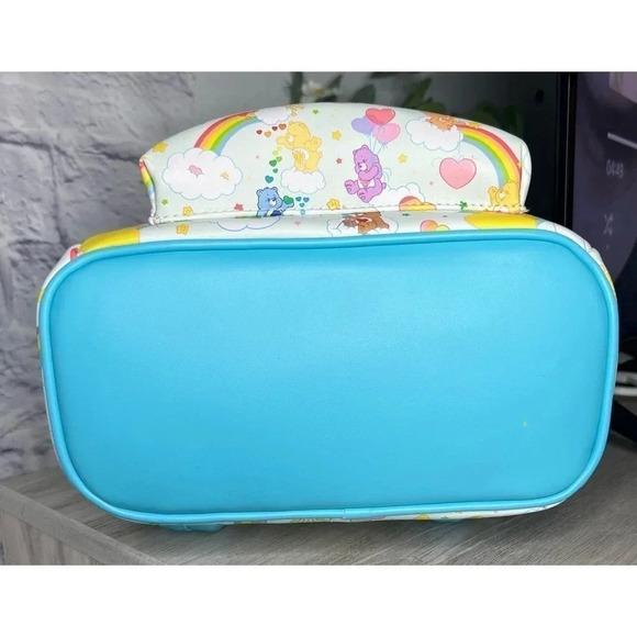 NWT COLLECTION LOUNGE EXCLUSIVE LF CARE BEARS RAINBOW MINI BACKPACK! - Picture 4 of 9